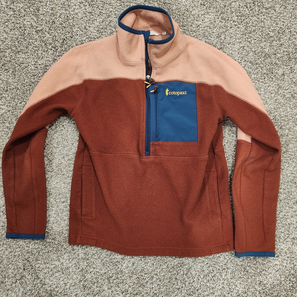 Cotopaxi Fleece Pullover with Blue Pocket